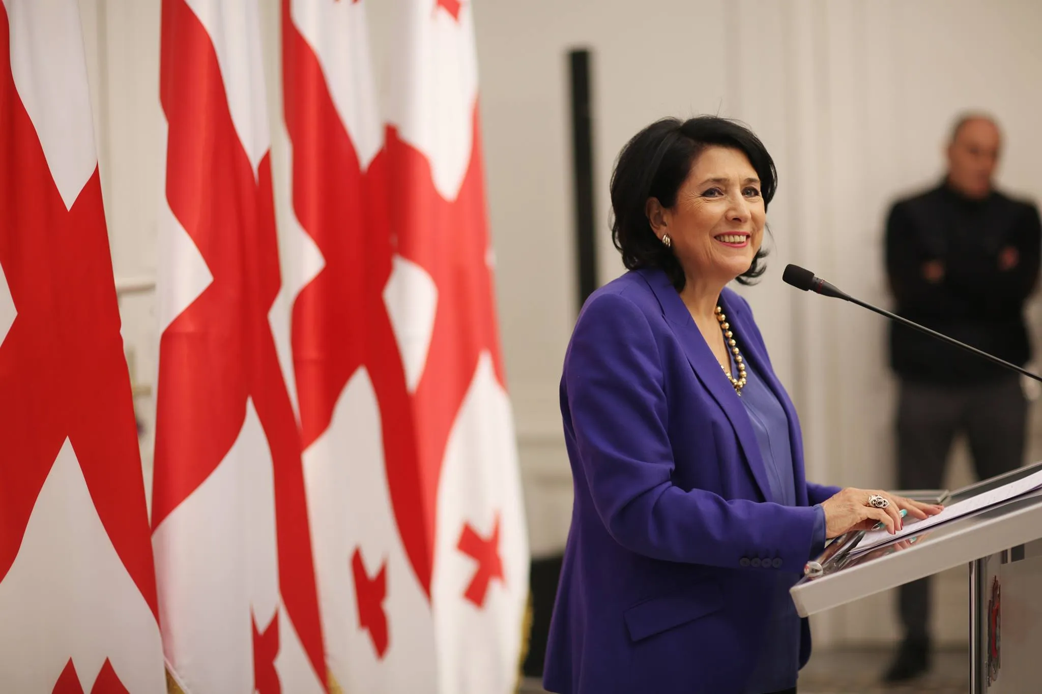 Зурабишвили: "Грузия не готова смириться с ущербом, нанесенным оккупацией" 1 49721849 3820148034669345 4701739130298564608 o Генассамблея ООН Генассамблея ООН