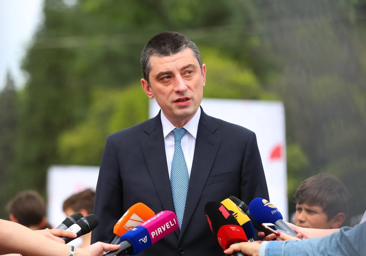 Премьер представил кандидата в мажоритарии в Казбеги 1 Giorgi Gakharia новости Выборы 2020, Георгий Гахария, Казбеги, премьер-министр