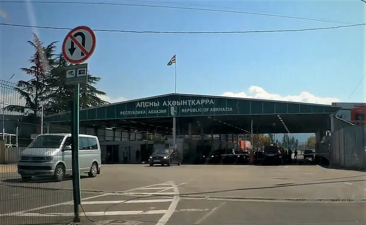 Россия реконструирует пешеходную часть КПП на «границе с Абхазией» 2 Psou Border новости