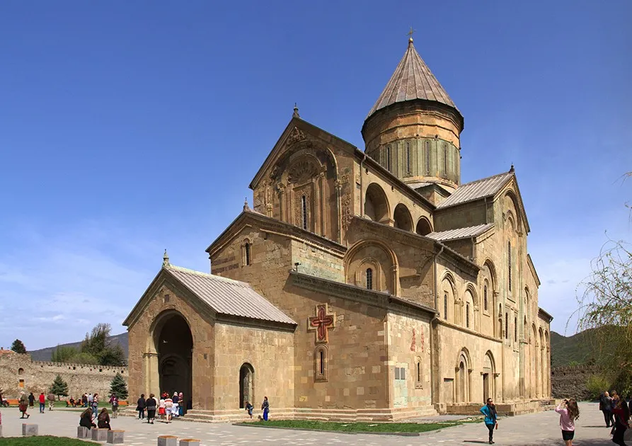 Svetitskhoveli Cathedral in Georgia Europe Мцхетоба Мцхетоба