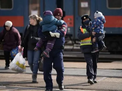 Что рассказывают беженцы из Украины и европейские волонтеры 6 123581892 refugees 2getty BBC News Русская служба беженцы, война в Украине