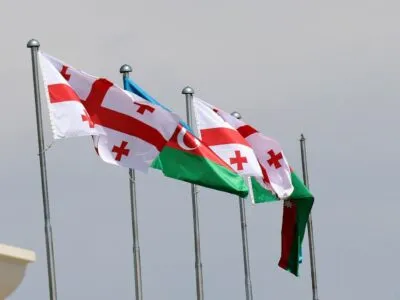 georgia azerbaijan flags новости грузия-азербайджан, транзит