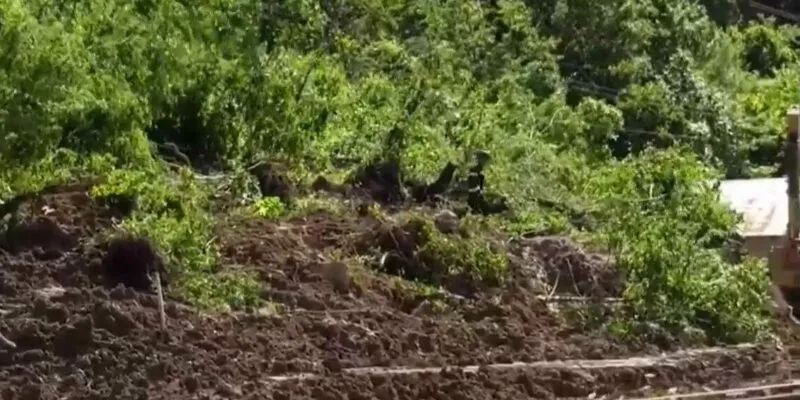 opolzen e1688293455919 новости Курсеби, оползень, ткибули, эвакуация