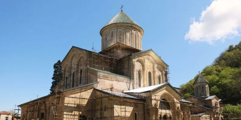 Territory of Gelati Monastery Granted Special Regulation Status 1 gelati remont e1710237009927 News