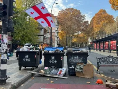 «Приговор вынесен – выборы не состоялись»: второе дыхание грузинского протеста 5 photo 2024 11 18 14 33 24 Выборы 2024 featured, выборы-2024, Грузинская мечта, Грузия-ЕС, Саломе Зурабишвили