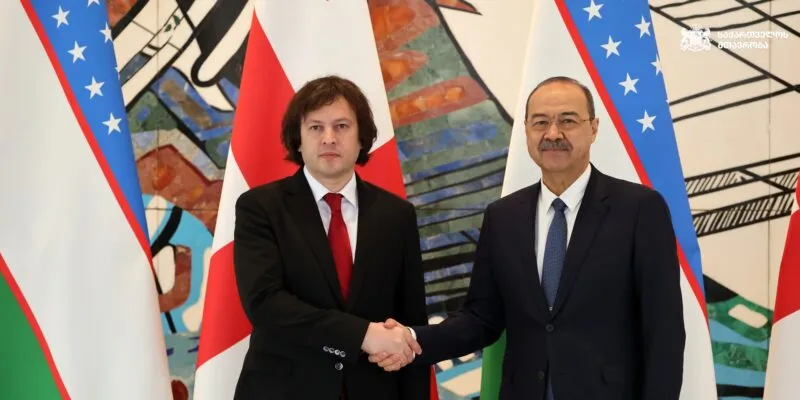 Премьеры Грузии и Узбекистана обсудили потенциал увеличения товарооборота 1 481295798 1035888321905514 2695424385690288974 n e1741175654154 новости Абдулла Арипов, Грузия-Узбекистан, Ираклий Кобахидзе, премьер Грузии