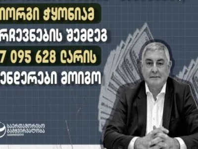 TI: олигарх и депутат "Мечты" Чкония после выборов выиграл тендеры на 37 млн $ 3 xy9iwpqq5ap7kfv тендеры тендеры