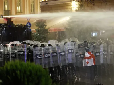 akcia tbilisi 4 oktiabria новости ВВС, камит, Нона Курдованидзе, Тамта Микеладзе