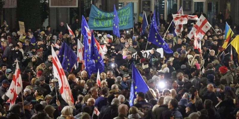 74947139 403.jpg Deutsche Welle акция протеста в тбилиси