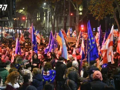 akcia новости Грузинская мечта, Грузия-Евросоюз, проевропейская акция в тбилиси, Тина Бокучава