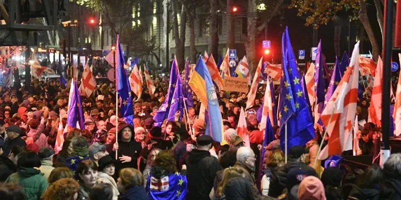 akcia новости Грузинская мечта, Грузия-Евросоюз, проевропейская акция в тбилиси, Тина Бокучава