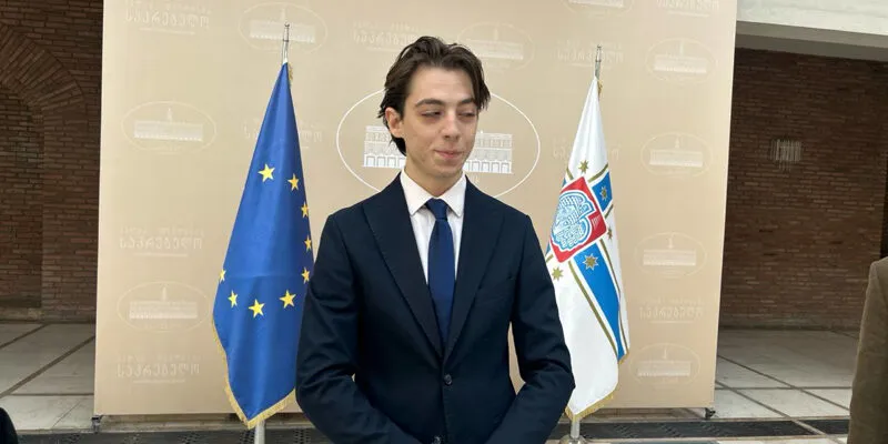 Самый молодой член городского совета Тбилиси официально заявил о своем уходе 1 dzadzamia новости Лука Дзадзамия, сакребуло