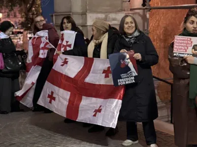 georgian rally olga konsevych picsart aiimageenhancer scaled 482a294a новости война в Украине, журналисты, индекс свободы прессы, нападение на журналистов, российская пропаганда
