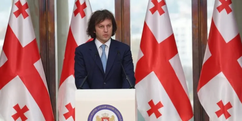 kobaxidze irakli 8 1 новости Ираклий Кобахидзе, Папа Римский Лев XIV, премьер Грузии, Пьетро Паролини