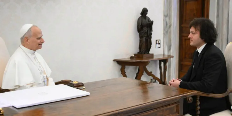 kobaxidze papa rimskii новости Грузия-Ватикан, Ираклий Кобахидзе, Папа Римский Лев XIV, премьер Грузии