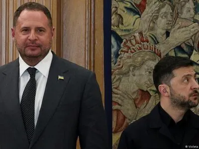 "Зеркало недели": Зеленский "каждый вечер" общается с уволенным Ермаком 2 74937678 403.jpg Deutsche Welle Владимир Зеленский