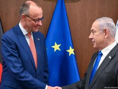 Визит Мерца в Израиль: дружба вопреки спорам 4 75033628 403.jpg Deutsche Welle Мерца