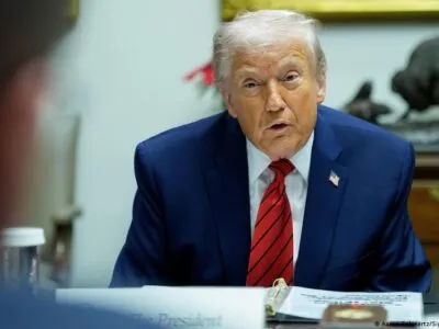 Трамп: В беседе с европейскими лидерами в ход шли "резкие слова" 5 75100009 403.jpg Deutsche Welle Дональд Трамп