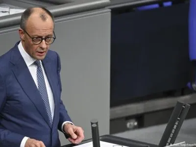 Мерц призвал дать "четкий сигнал России" на саммите Евросоюза 4 75209037 403.jpg Deutsche Welle Фридрих Мерц