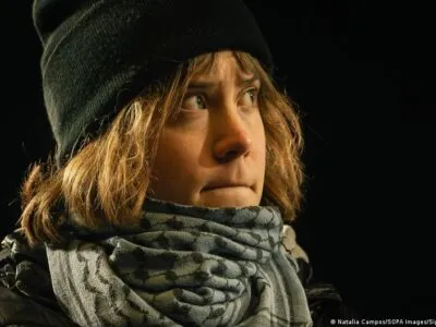 Грета Тунберг задержана на пропалестинской акции в центре Лондона 5 75286421 403.jpg Deutsche Welle Грета Тунберг