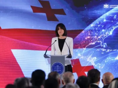 bochorishvili maka новости Глава МИД Грузии, Грузия-ЕС, Конференция послов, Мака Бочоришвили, Саломе Зурабишвили