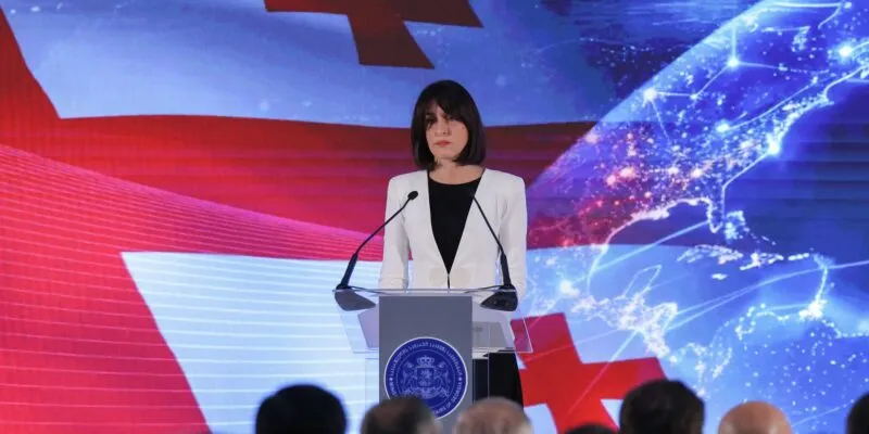 bochorishvili maka новости Глава МИД Грузии, Грузия-ЕС, Конференция послов, Мака Бочоришвили, Саломе Зурабишвили