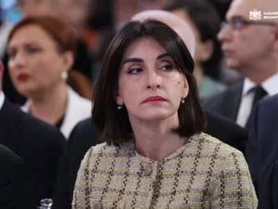 Глава МИД Грузии снова заявила о "вмешательствах извне" во внутренние дела страны 4 bochorishvili maka v новости Глава МИД Грузии, Грузия-ЕС, Конференция послов, Мака Бочоришвили, Саломе Зурабишвили