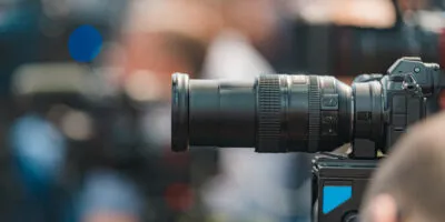 camera at a live media conference 2024 10 18 08 41 40 utc политика featured, Грузинская мечта, свобода слова, СМИ