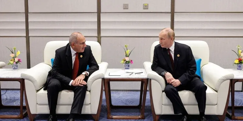 Армения просит Россию срочно восстановить железную дорогу между Нахичеванью и Турцией 1 nikol pashinyan and vladimir putin 1 9 2025 новости OC Media, TRIPP, Армения-Россия, Нахичевань, Пашинян-Путин