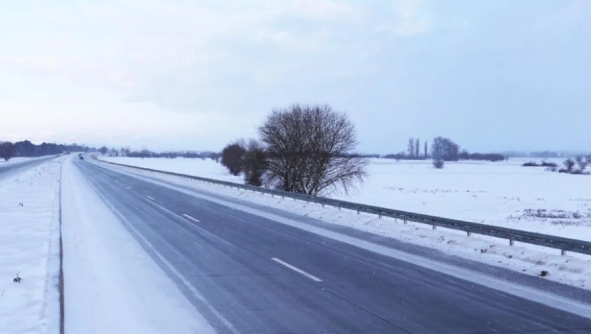 dorogi sneg 4 новости Департамент автомобильных дорог, ограничения на дорогах Грузии