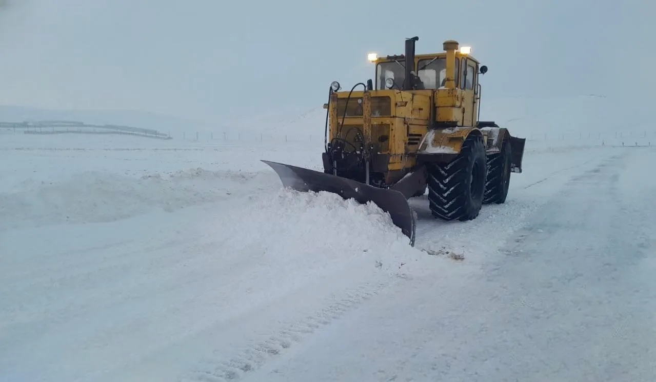 dorogi sneg 6 новости Департамент автомобильных дорог, ограничения на дорогах Грузии