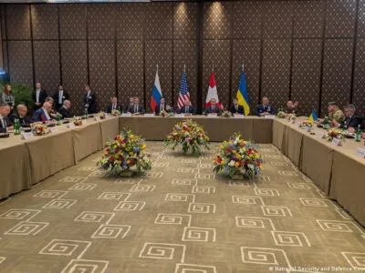 Переговоры между Россией и Украиной в Женеве продлились 2 часа 5 76014976 403.jpg Deutsche Welle мирные переговоры