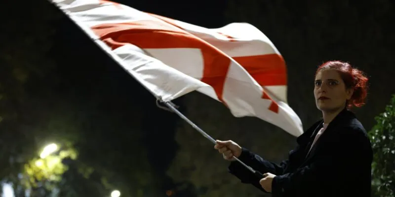 akcia mose новости Freedom Prize, MUF, акции протеста в Грузии, грузинские демонстранты, Швеция-Грузия