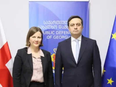 Омбудсмен Грузии и докладчик "Московского механизма" ОБСЕ обсудили ситуацию с правами человека 8 mexanizm e1771332632972 новости Грузия-ОБСЕ, Леван Иоселиани, московский механизм, Патрисия Гржебик, Патриция Гржебик