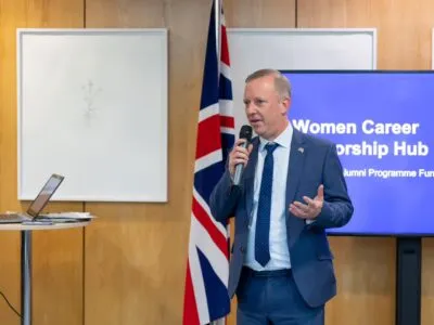 Посол Великобритании: никто не просит Грузию открывать "второй фронт" - это дезинформация 6 uord garet новости второй фронт, Гарет Уорд, Грузия-Великобритания, посол Великобритании