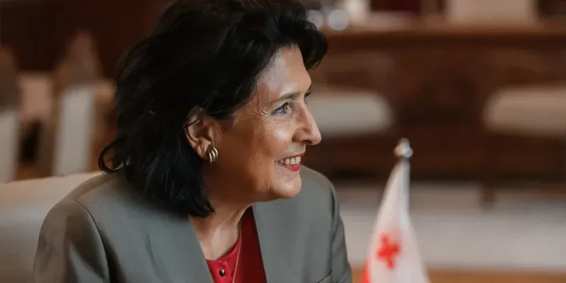 zurabishvili новости война в Украине, годовщина войны в Украине, Грузия-Украина, Саломе Зурабишвили