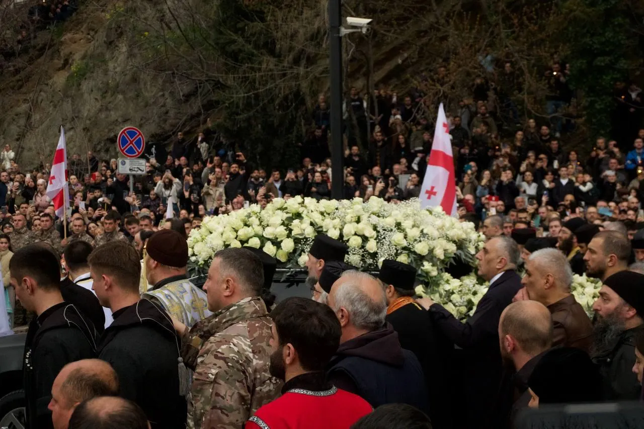 1 1 новости Католикос-Патриарх всея Грузии Илия Второй, похороны Патриарха, собор Сиони