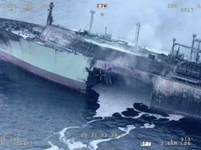 Российский газовый танкер «Арктик Метагаз» загорелся и затонул между Мальтой и Ливией. Россия обвинила Украину в ударе дронов 4 182b0af0 17cb 11f1 801d ed3cff6bf876.jpg Новости BBC танкер