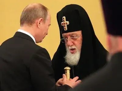 6378f730 d7f7 11ee 8f28 259790e80bba.jpg e1774183098770 новости Владимир Путин, Патриарх Илиа Второй, похороны Патриарха, Шио Муджири