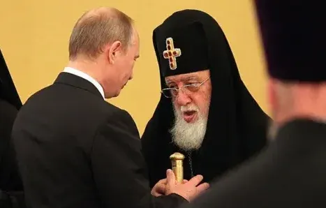 6378f730 d7f7 11ee 8f28 259790e80bba.jpg e1774183098770 новости Владимир Путин, Патриарх Илиа Второй, похороны Патриарха, Шио Муджири