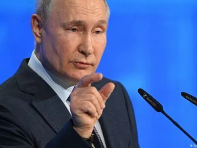 The Bell: Путин предложил крупному бизнесу профинансировать войну в Украине 2 65028570 403.jpg Deutsche Welle Владимир Путин