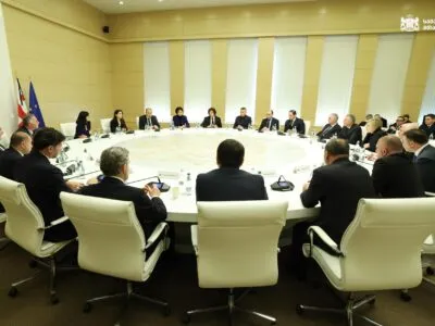 653717862 1339776474850029 1633084892604239578 n новости день траура, Ираклий Кобахидзе, Католикос-Патриарх всея Грузии Илия Второй, правительство Грузии, премьер Грузии