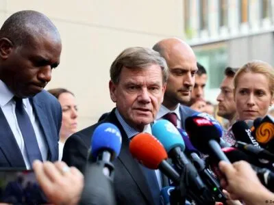 Главы МИД ЕС прибыли в Киев в годовщину освобождения Бучи 2 72990161 403.jpg Deutsche Welle Буча