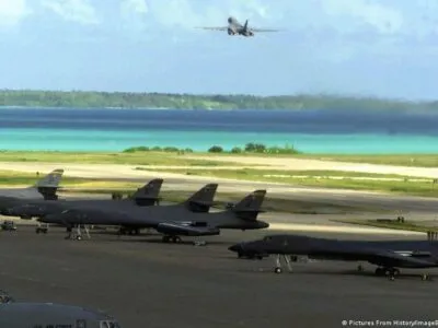 WSJ: Иран выпустил ракеты по базе в Индийском океане 6 76030840 403.jpg Deutsche Welle Индийский океан