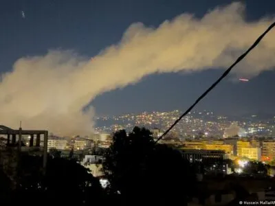 Израиль нанес удары по "Хезболлах" в Ливане 3 76178823 403.jpg Deutsche Welle Хезболла