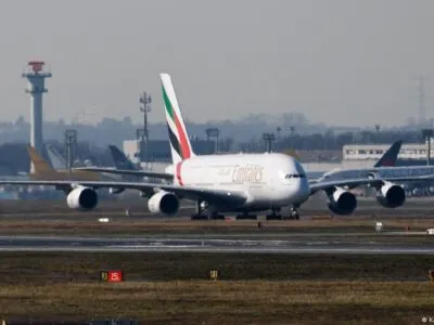 В ФРГ прибыл первый самолет с эвакуированными из ОАЭ немцами 7 76198636 403.jpg Deutsche Welle рейсы в Дубай, рейсы в ОАЭ