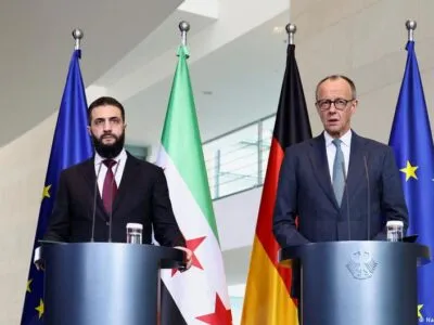 76594708 403.jpg Deutsche Welle cирийские беженцы, Германия-Сирия