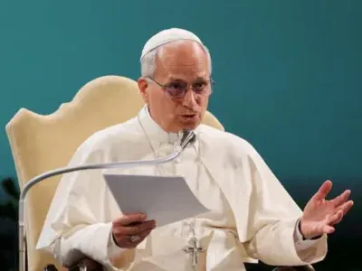 Папа Римский выразил соболезнования в связи с кончиной Католикоса-Патриарха всея Грузии 4 papa rimskii lev xiv новости Католикос-Патриарх всея Грузии Илия Второй, Папа Римский Лев XIV, соболезнования