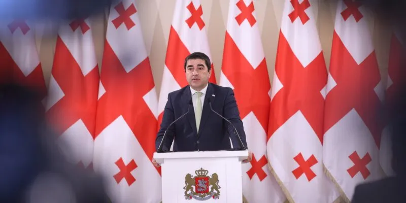 papuashvili shshshshshshs новости кулеви, Петер Фишер, посол Германии, Спикер парламента, Шалва Папуашвили