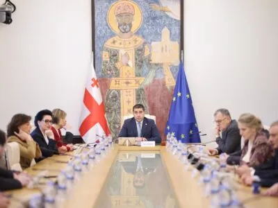 papuashvili 2 новости Грузия-ЕС, отчет спикера, парламент Грузии, Шалва Папуашвили